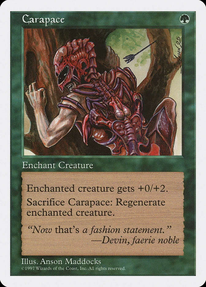 Carapace (Fifth Edition) - Magic: The Gathering in TCG Land