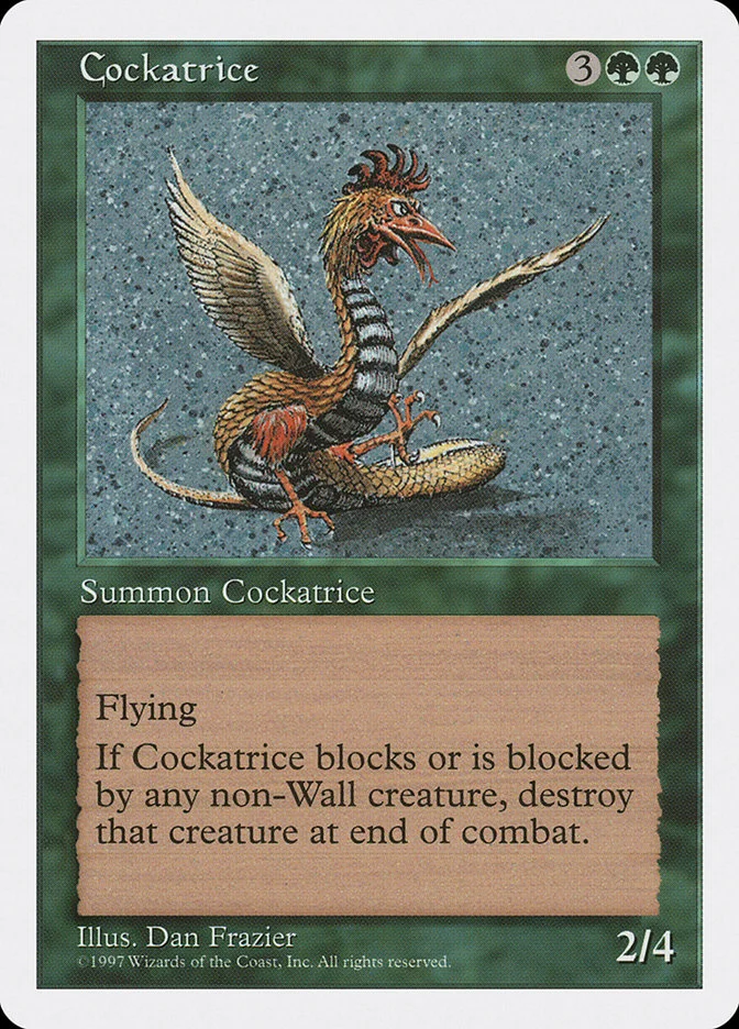 Cockatrice (Fifth Edition) - Magic: The Gathering in TCG Land