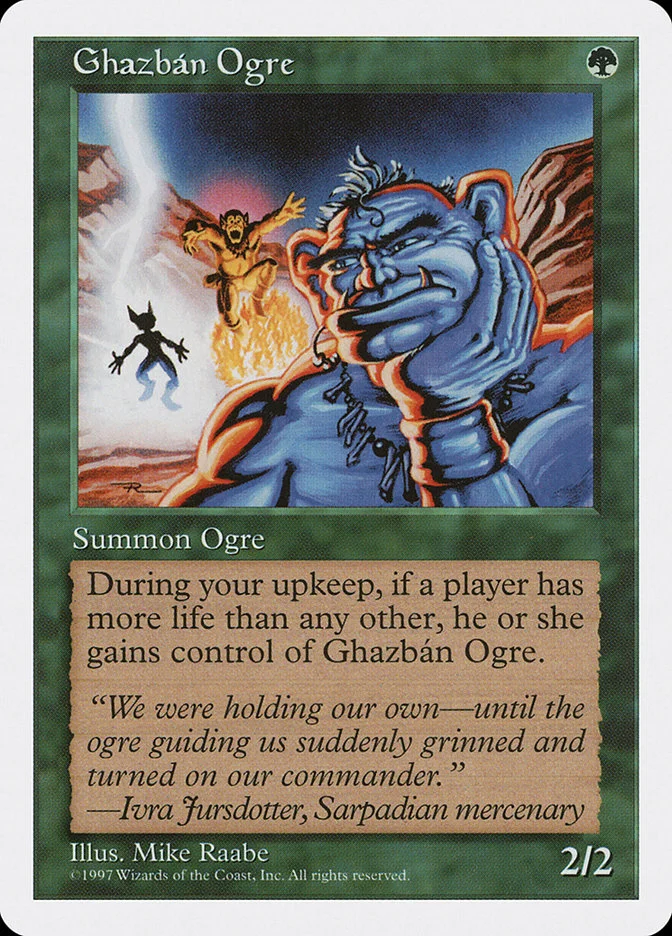 Ghazbán Ogre (Fifth Edition) - Magic: The Gathering in TCG Land