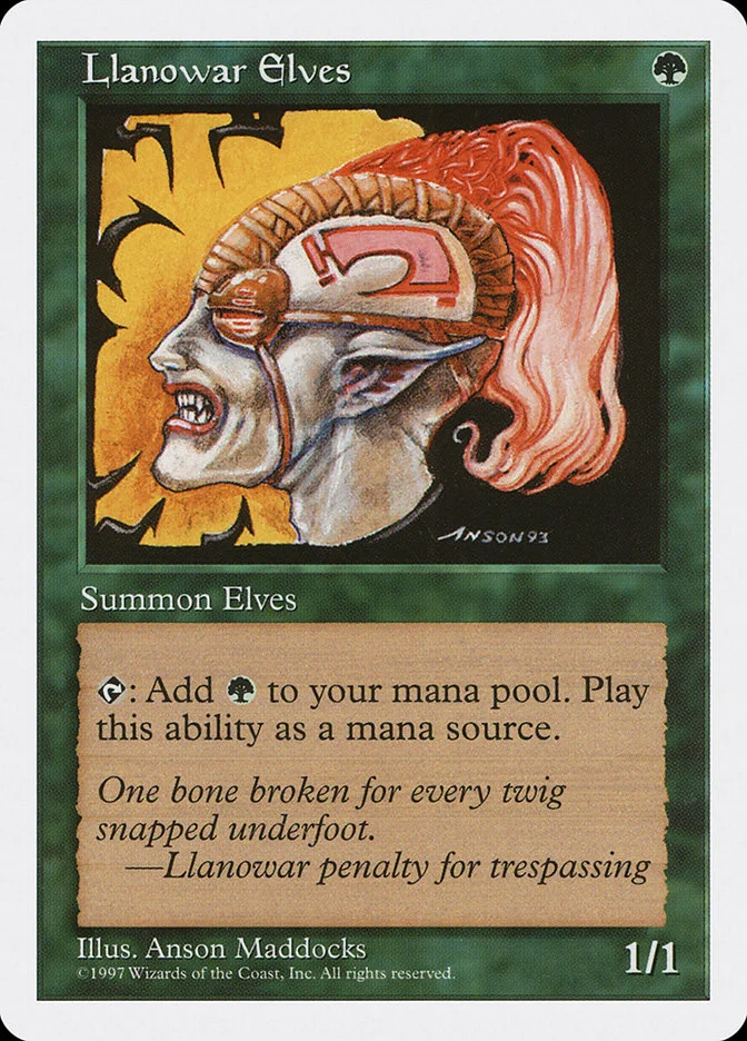 Llanowar Elves (Fifth Edition) - Magic: The Gathering in TCG Land