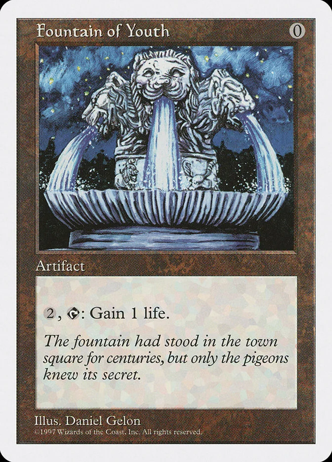 Fountain of Youth (Fifth Edition) - Magic: The Gathering in TCG Land