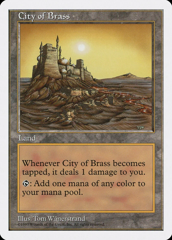 City of Brass (Fifth Edition) - Magic: The Gathering in TCG Land