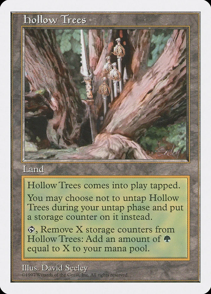 Hollow Trees (Fifth Edition) - Magic: The Gathering in TCG Land