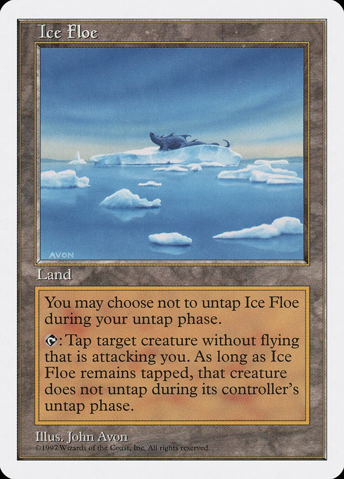 Ice Floe (Fifth Edition) - Magic: The Gathering in TCG Land México
