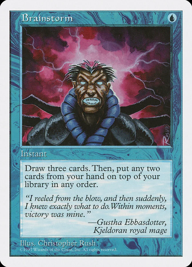 Brainstorm (Fifth Edition) - Magic: The Gathering in TCG Land