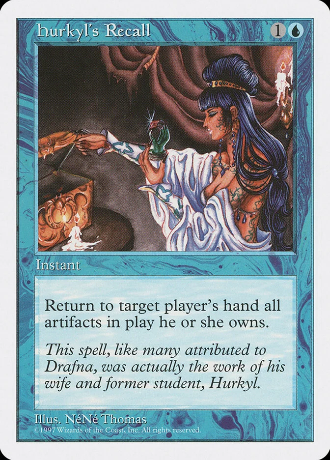 Hurkyl's Recall — All printings & prices — TCG Land
