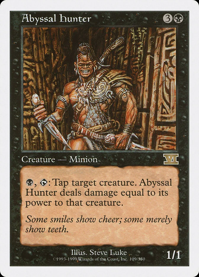 Abyssal Hunter (Classic Sixth Edition) - Magic: The Gathering in TCG Land