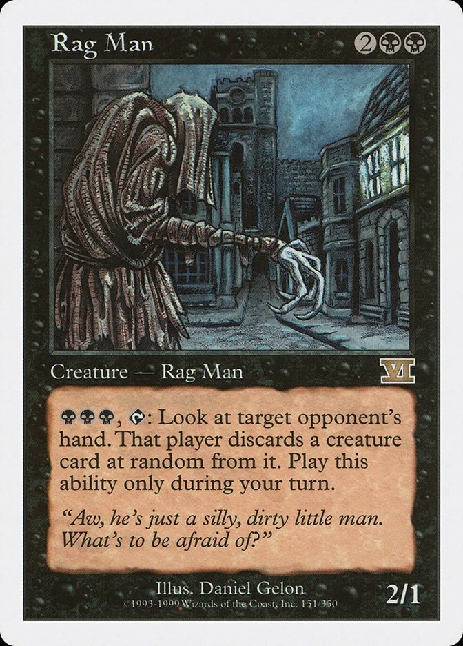 Rag Man (Classic Sixth Edition) - Magic: The Gathering in TCG Land México