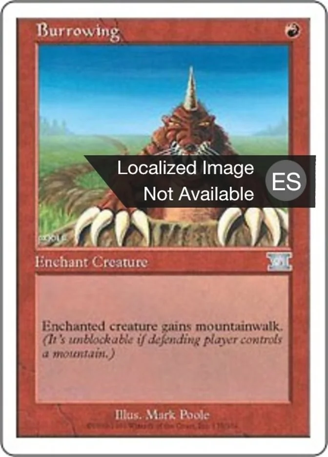 Cavar túneles (Classic Sixth Edition) - Magic: The Gathering in TCG Land México