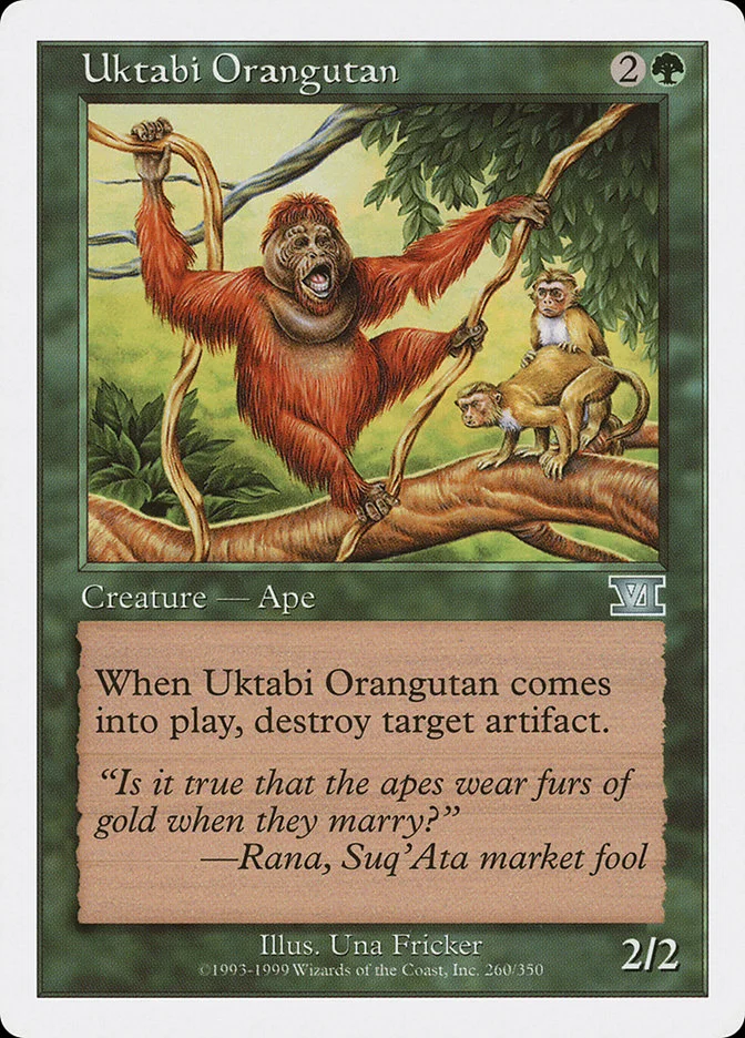 Uktabi Orangutan (Classic Sixth Edition) - Magic: The Gathering in TCG Land