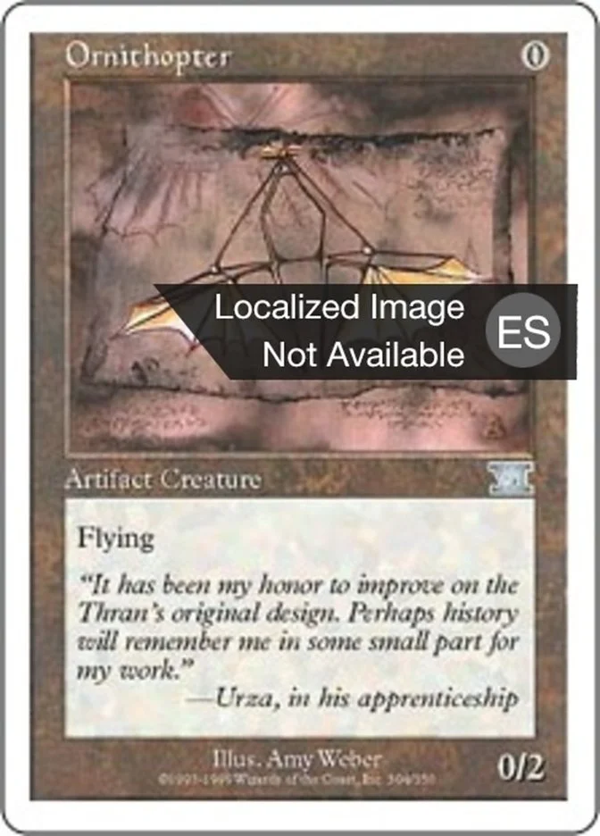 Ornitóptero (Classic Sixth Edition) - Magic: The Gathering in TCG Land
