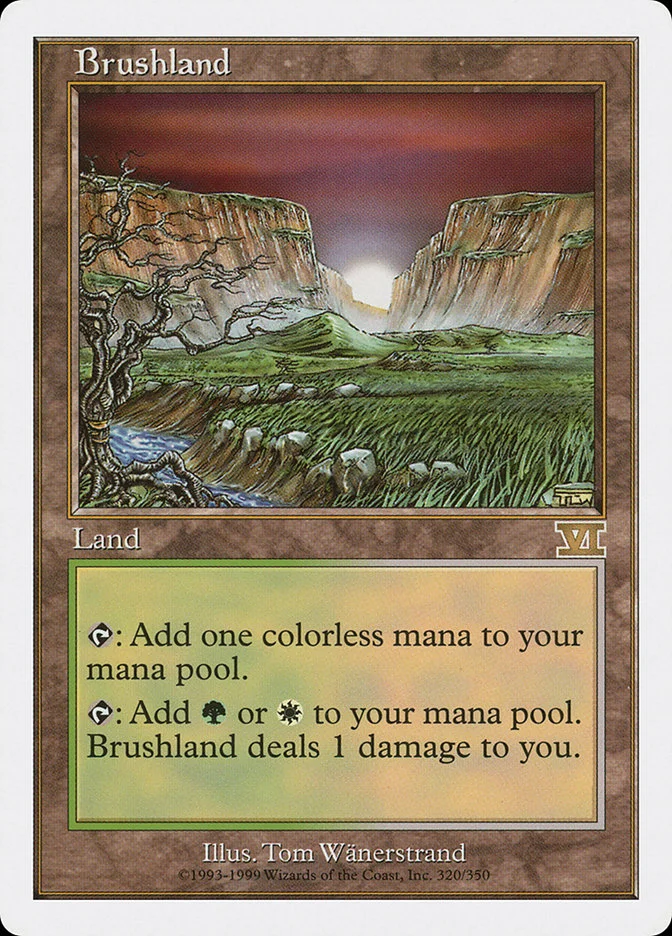 Brushland (Classic Sixth Edition) - Magic: The Gathering in TCG Land México