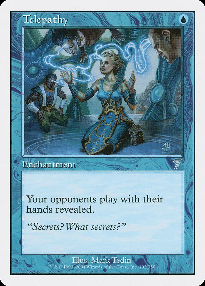 Telepathy (Seventh Edition) - Magic: The Gathering in TCG Land
