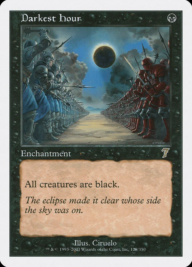 Darkest Hour (Seventh Edition) - Magic: The Gathering in TCG Land