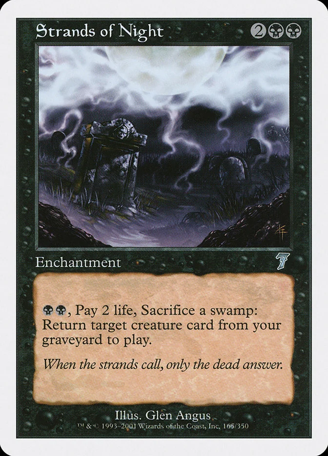 Strands of Night (Seventh Edition) - Magic: The Gathering in TCG Land