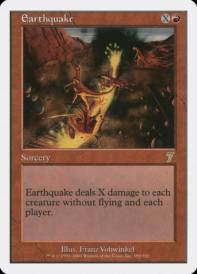 Earthquake (Seventh Edition) - Magic: The Gathering in TCG Land México