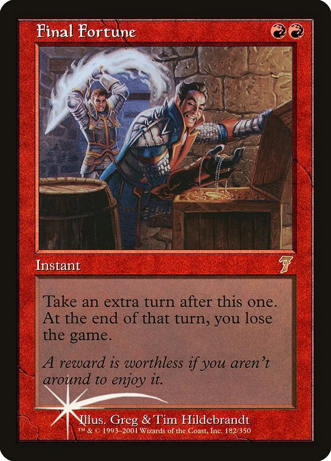 Final Fortune (Seventh Edition) - Magic: The Gathering in TCG Land