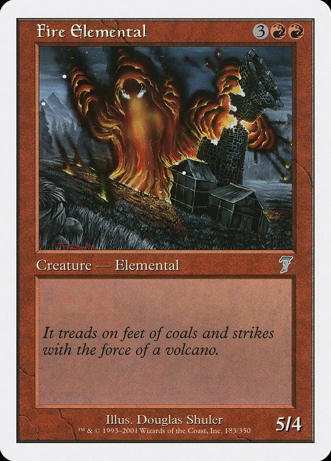 Fire Elemental (Seventh Edition) - Magic: The Gathering in TCG Land México