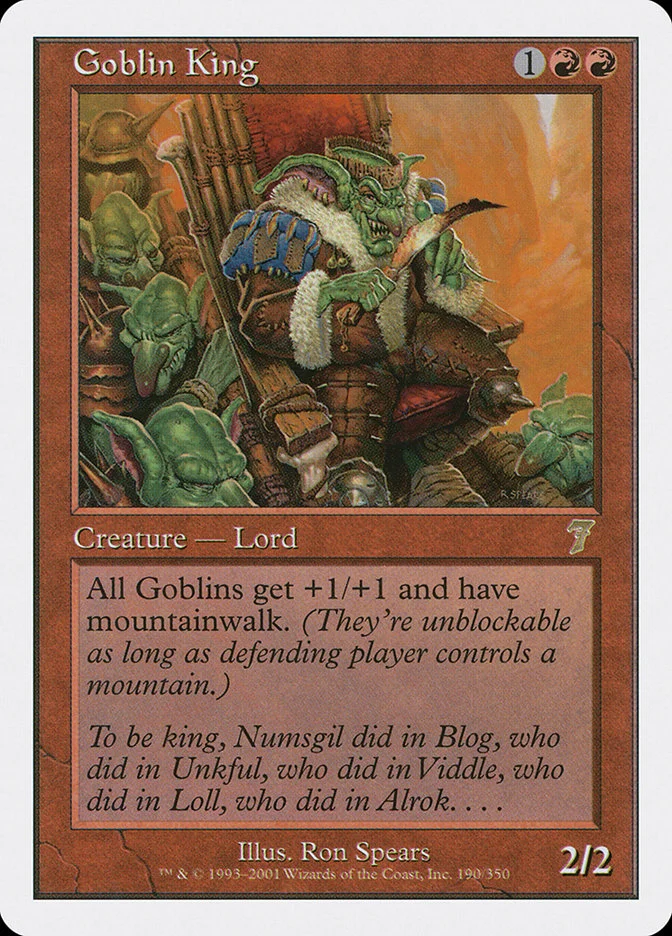 Goblin King (Seventh Edition) - Magic: The Gathering in TCG Land