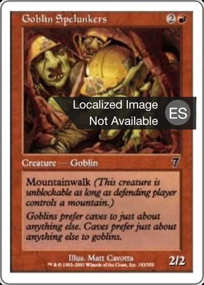 Espeleólogos trasgo (Seventh Edition) - Magic: The Gathering in TCG Land