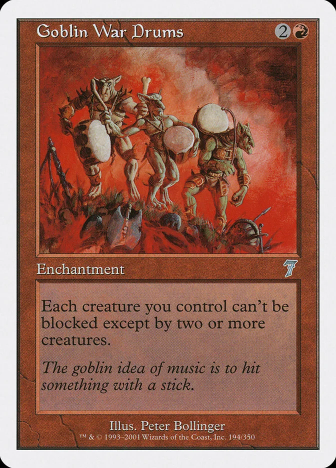 Goblin War Drums (Seventh Edition) - Magic: The Gathering in TCG Land