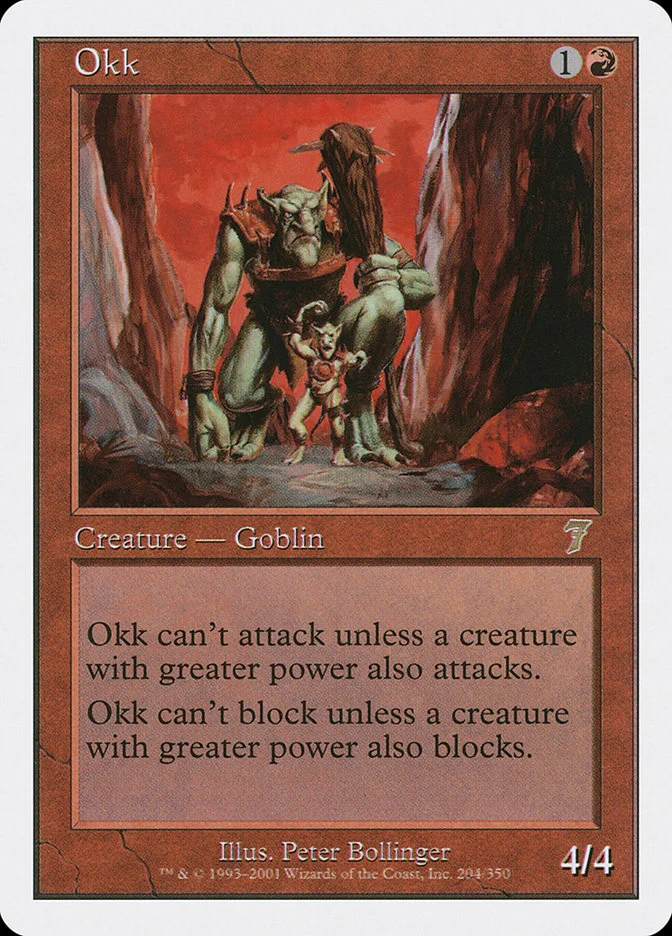 Okk (Seventh Edition) - Magic: The Gathering in TCG Land