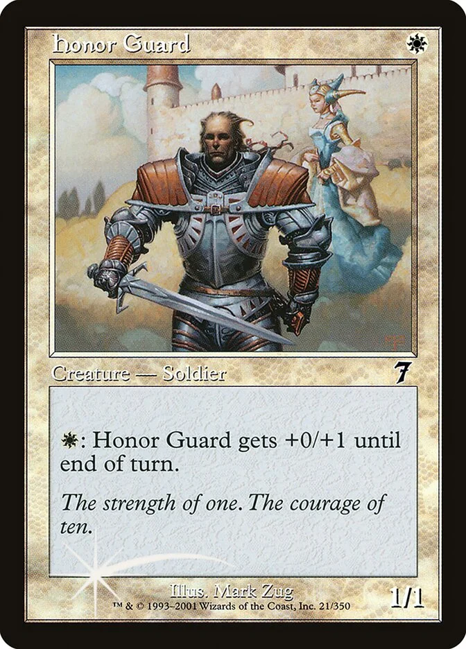 Honor Guard (Seventh Edition) - Magic: The Gathering in TCG Land