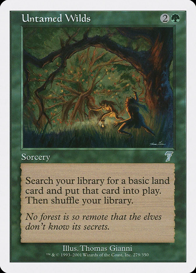 Untamed Wilds (Seventh Edition) - Magic: The Gathering in TCG Land