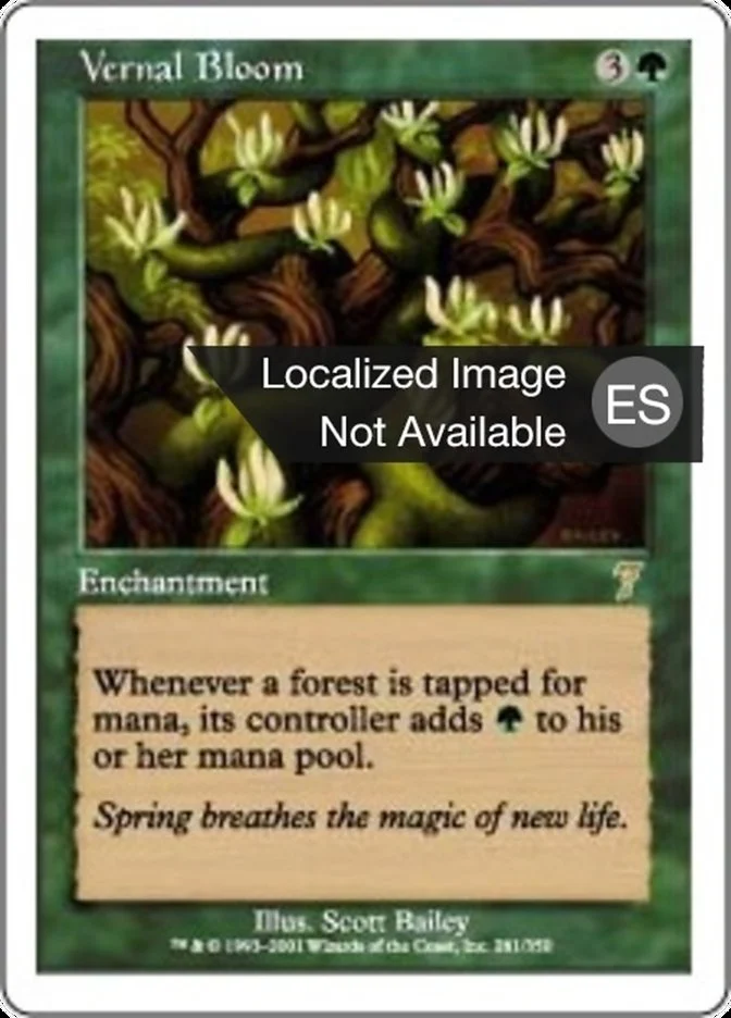 Florecimiento primaveral (Seventh Edition) - Magic: The Gathering in TCG Land