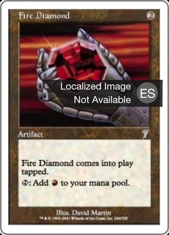 Diamante flamígero (Seventh Edition) - Magic: The Gathering in TCG Land