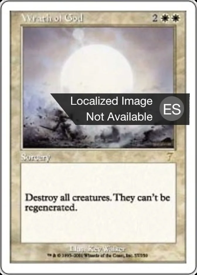 Ira de Dios (Seventh Edition) - Magic: The Gathering in TCG Land