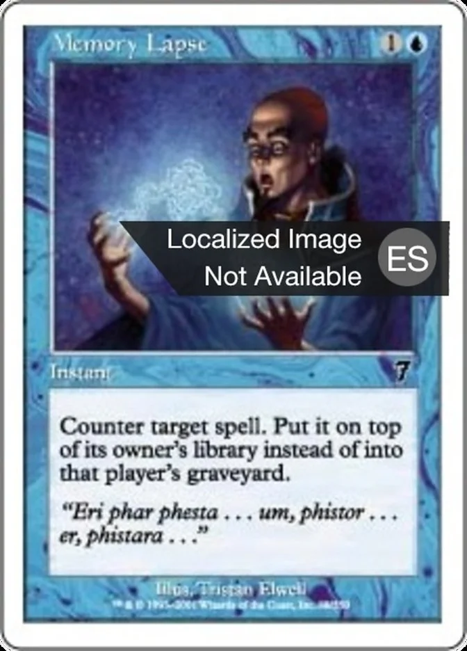 Lapsus (Seventh Edition) - Magic: The Gathering in TCG Land