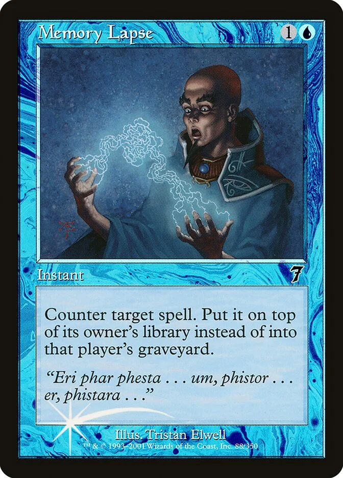 Memory Lapse (Seventh Edition) - Magic: The Gathering in TCG Land
