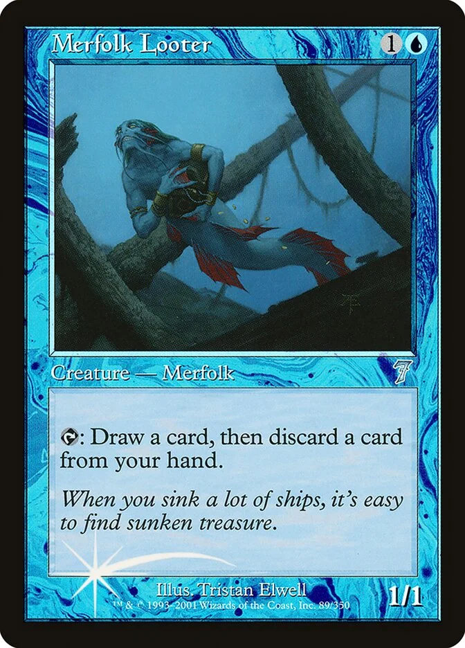 Merfolk Looter (Seventh Edition) - Magic: The Gathering in TCG Land