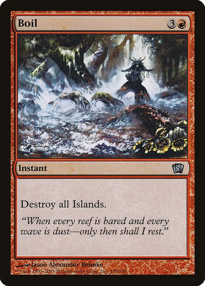 Boil (Eighth Edition) - Magic: The Gathering in TCG Land