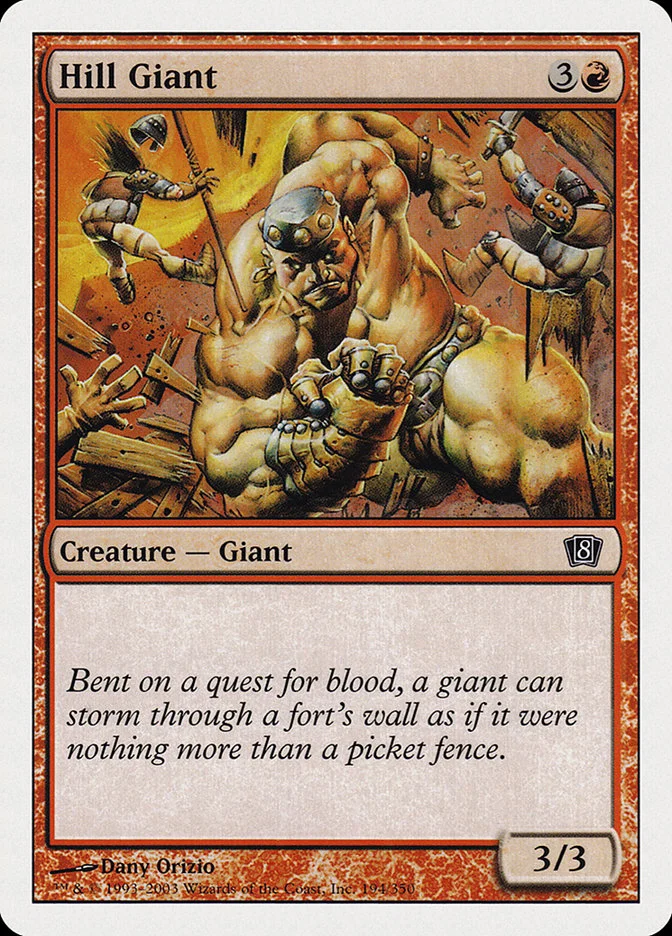Hill Giant (Eighth Edition) - Magic: The Gathering in TCG Land