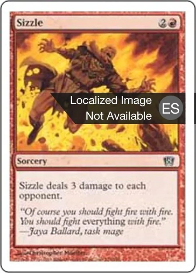 Chisporrotear (Eighth Edition) - Magic: The Gathering in TCG Land