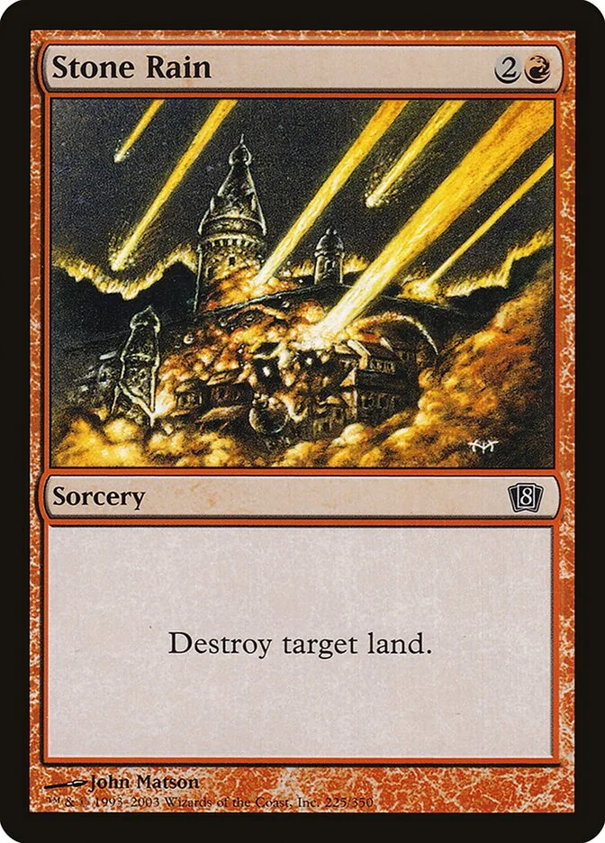 Stone Rain (Eighth Edition) - Magic: The Gathering in TCG Land