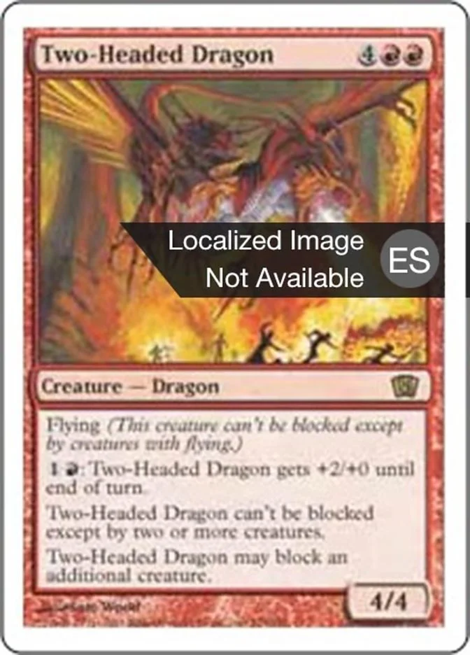 Dragón de dos cabezas (Eighth Edition) - Magic: The Gathering in TCG Land