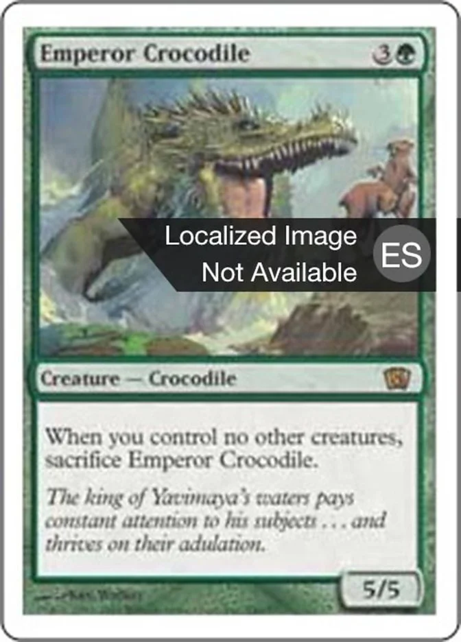 Cocodrilo emperador (Eighth Edition) - Magic: The Gathering in TCG Land