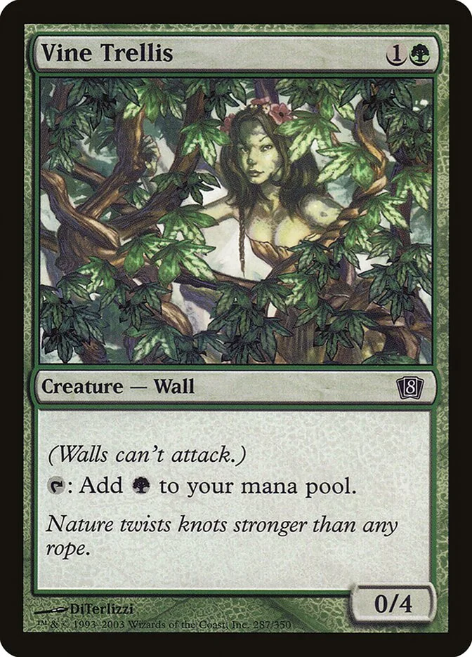 Vine Trellis (Eighth Edition) - Magic: The Gathering in TCG Land