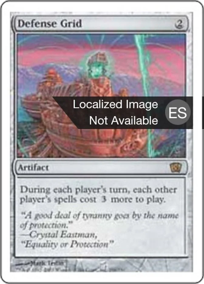Rejilla de defensa (Eighth Edition) - Magic: The Gathering in TCG Land México