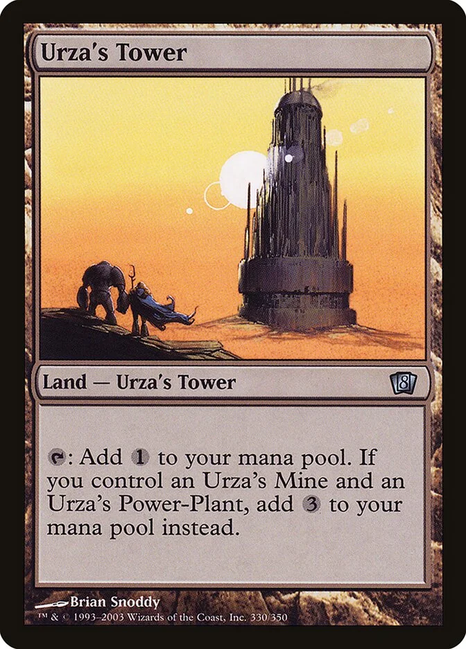 Urza's Tower (Eighth Edition) - Magic: The Gathering in TCG Land México