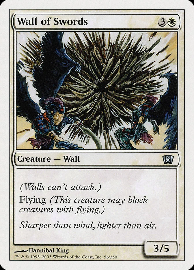 Wall of Swords (Eighth Edition) - Magic: The Gathering in TCG Land