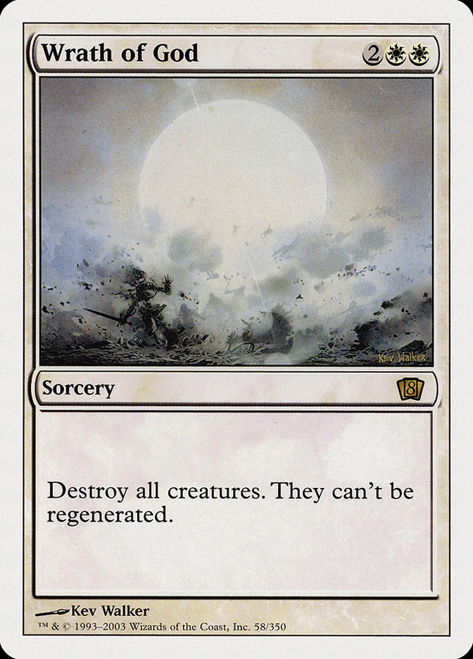Wrath of God (Eighth Edition) - Magic: The Gathering in TCG Land