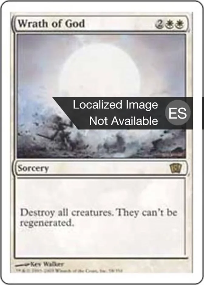 Ira de Dios (Eighth Edition) - Magic: The Gathering in TCG Land