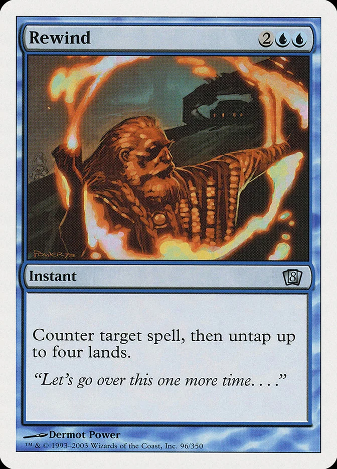 Rewind (Eighth Edition) - Magic: The Gathering in TCG Land