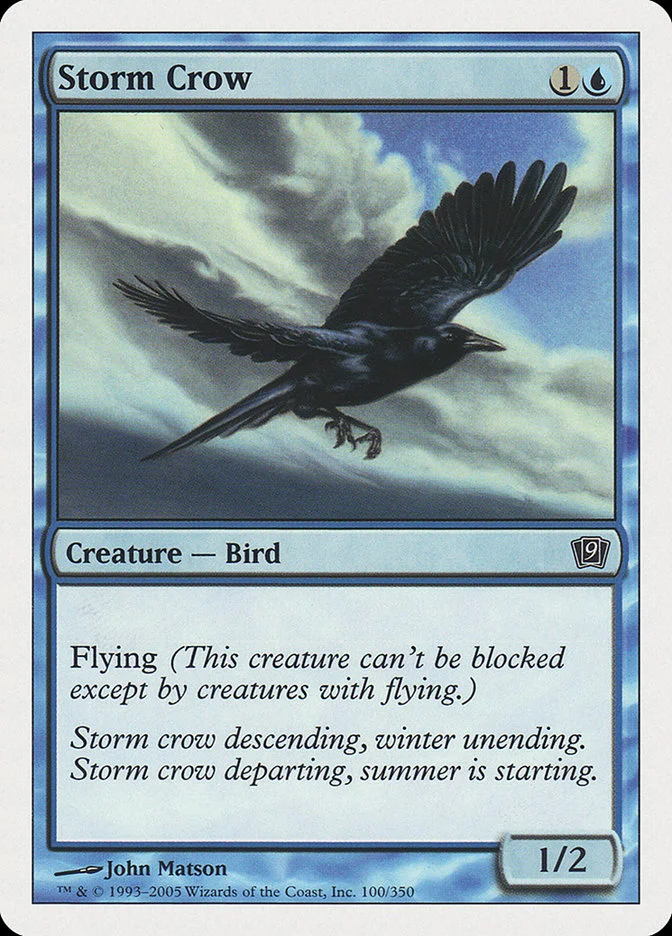 Storm Crow (Ninth Edition) - Magic: The Gathering in TCG Land México