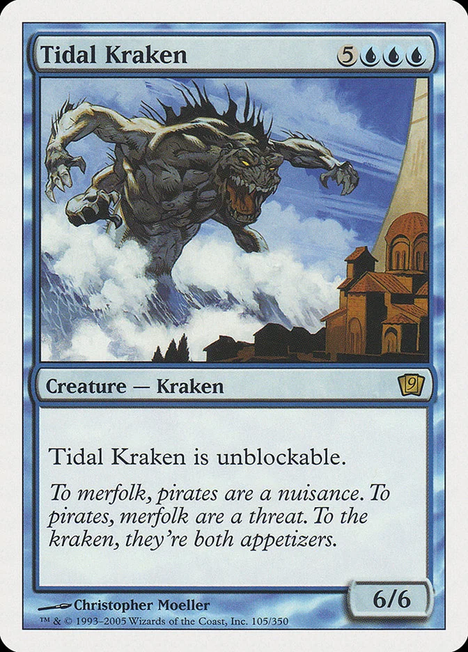 Tidal Kraken (Ninth Edition) - Magic: The Gathering in TCG Land