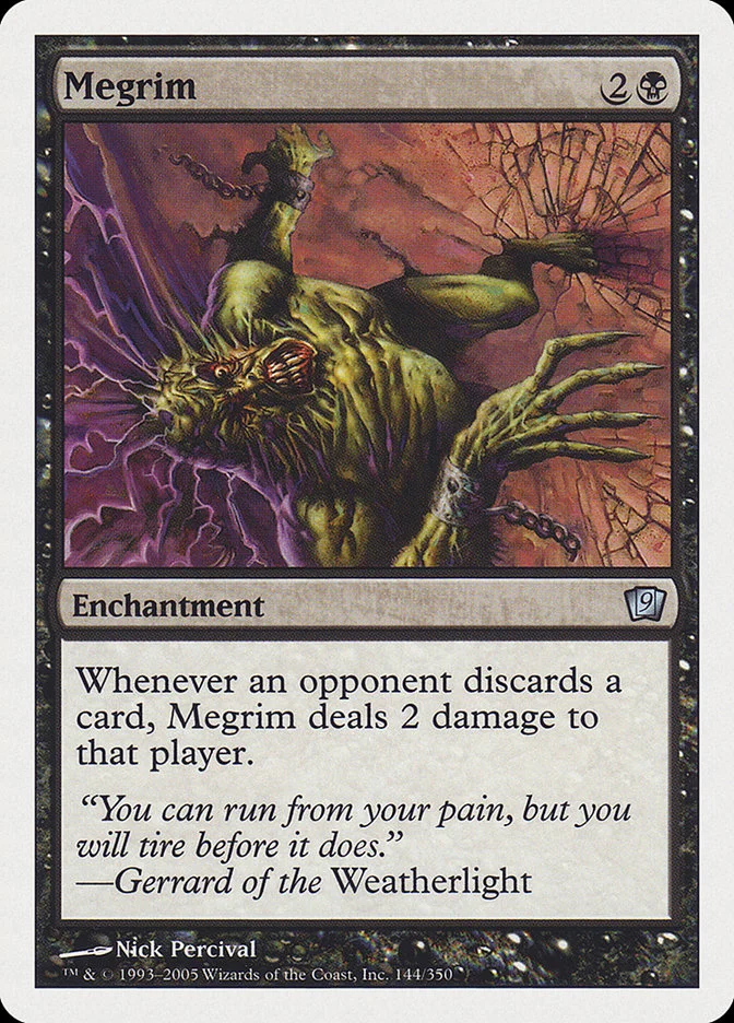 Megrim (Ninth Edition) - Magic: The Gathering in TCG Land
